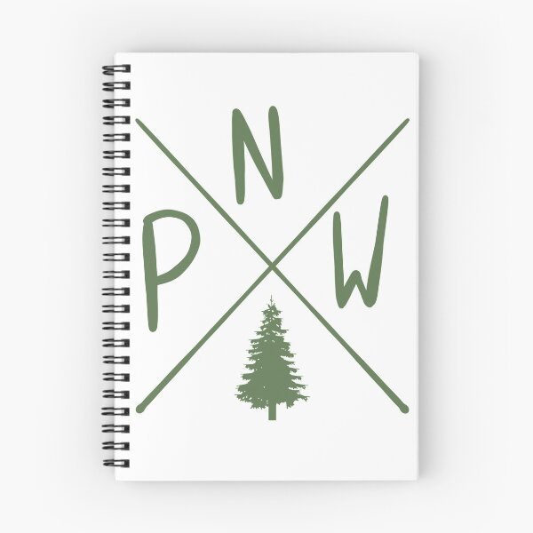 Item preview, Green PNW Evergreen Tree designed and sold by AlkiCreationsCo.