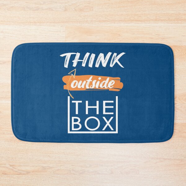Item preview, Think outside the box - thinking different - Thinking different quotes designed and sold by Alice-Elgawi.