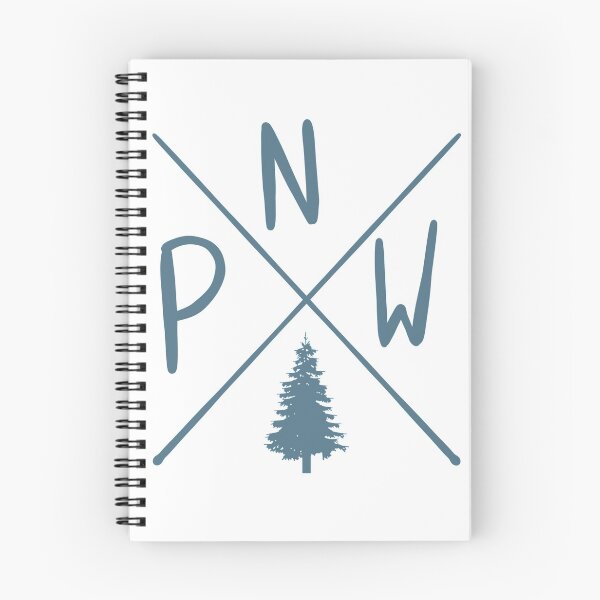 Item preview, Blue PNW Evergreen Tree designed and sold by AlkiCreationsCo.