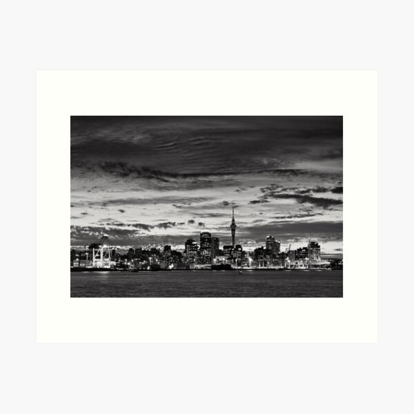 Item preview, Auckland City Monochrome designed and sold by Shaun Jeffers Photography.