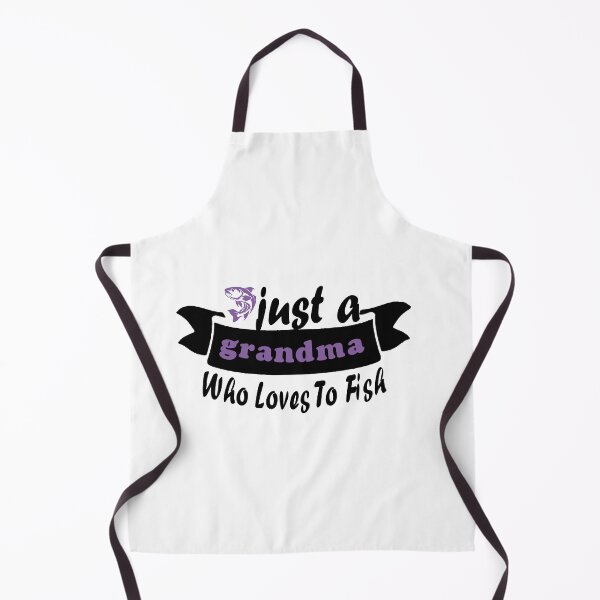Item preview, Fuuny fish just a grandma Who Loves To Fish,gift idea for lovers fish, grandma, the hunt designed and sold by Mac Store.