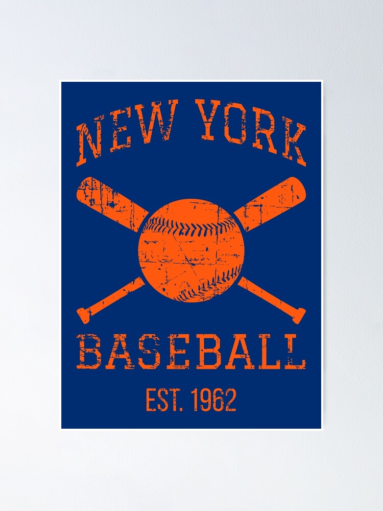 "New York Baseball Team Queens I" Poster for Sale by lemonpepper