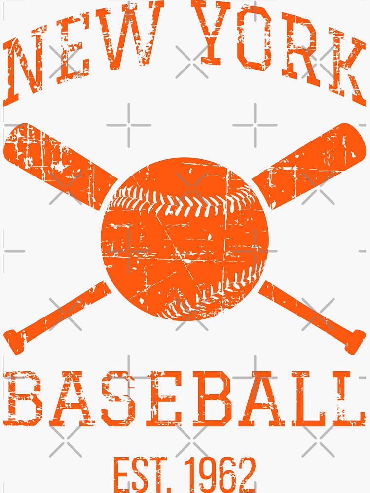 "New York Baseball Team Queens I" Sticker for Sale by lemonpepper