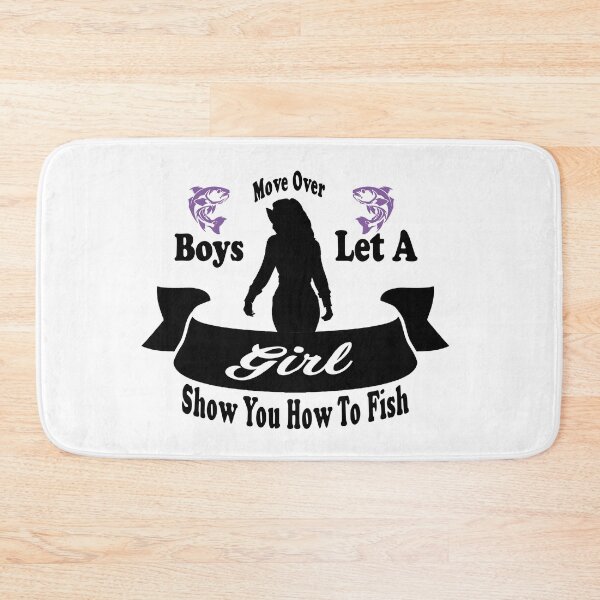 Item preview,  Fuuny fish Move Over Boys Let A Girl Show You How To Fish gift idea for lovers fish, boy,girl, the hunt designed and sold by Mac Store.