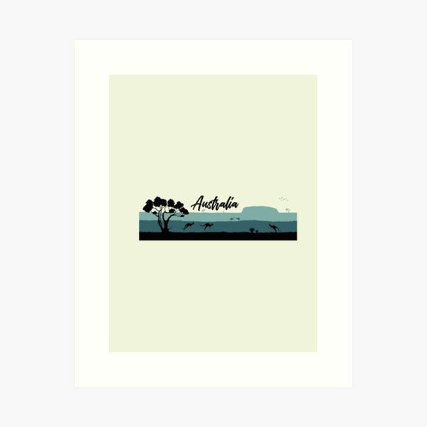 Item preview, Animals Australia  designed and sold by graphyart.