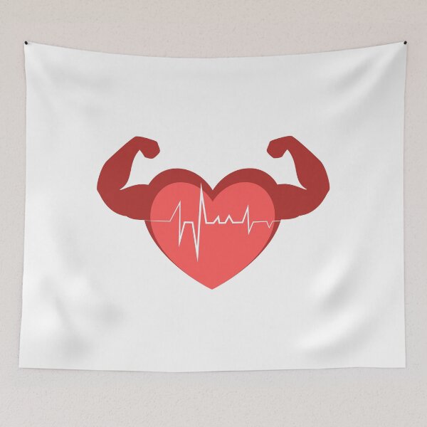 Item preview, Crossfit Strong Body, Strong Heart *WHITE designed and sold by PortfoliobyJana.