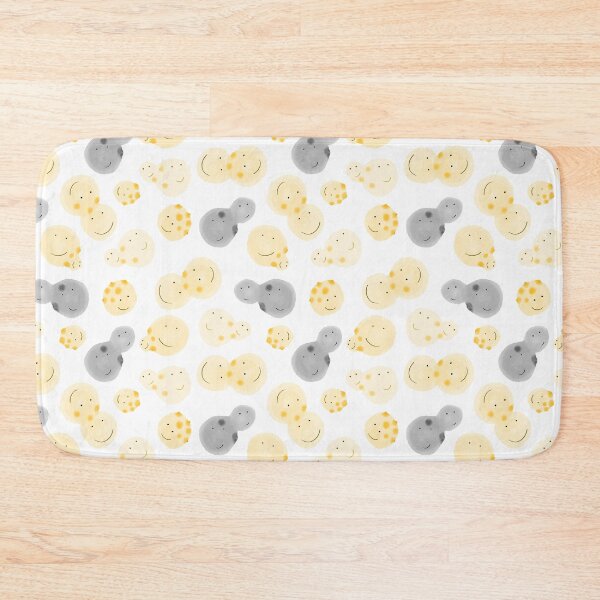 Item preview, Cute Watercolor Baker's Yeast in Grey and Orange designed and sold by fogoosherie.
