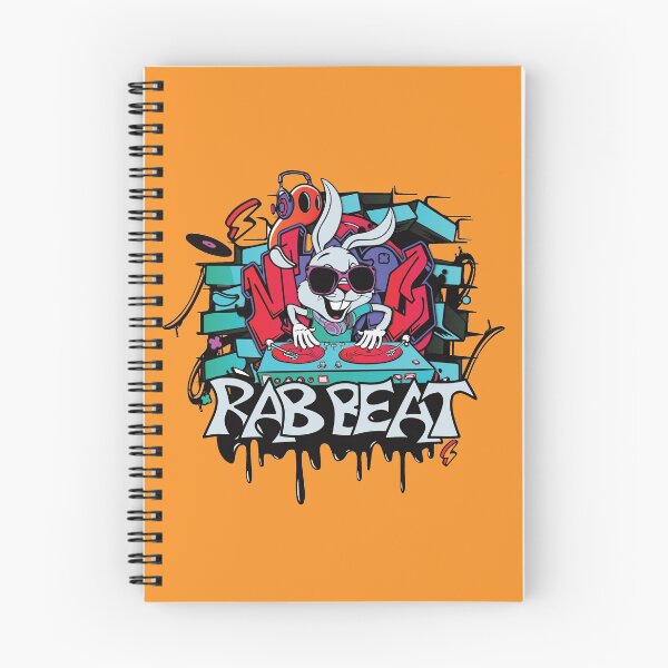 Item preview, Rab Beat DJ Bunny - Graffiti style motif designed and sold by brunsch-print.