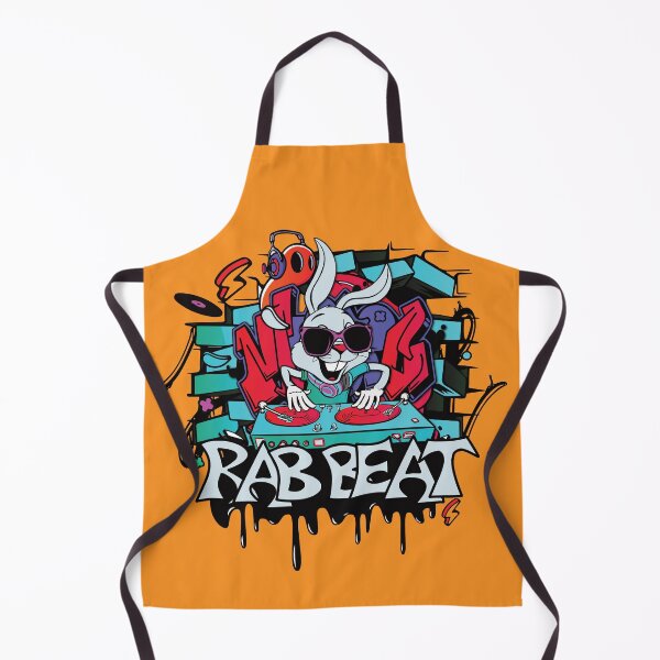 Item preview, Rab Beat DJ Bunny - Graffiti style motif designed and sold by brunsch-print.
