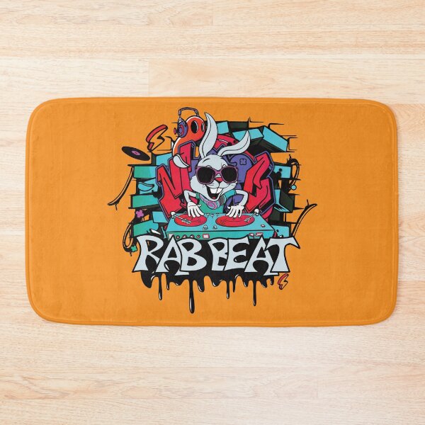 Item preview, Rab Beat DJ Bunny - Graffiti style motif designed and sold by brunsch-print.