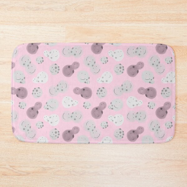 Item preview, Cute Watercolor Baker's Yeast in Grey on Pink designed and sold by fogoosherie.