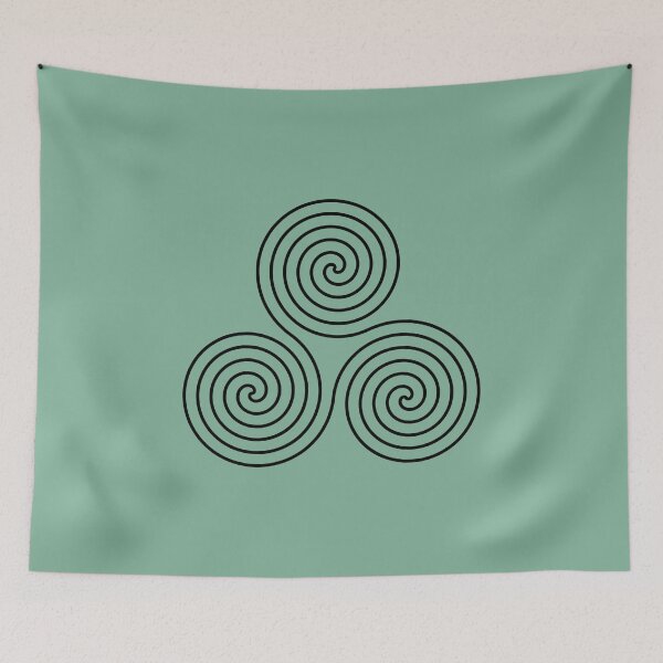 Item preview, Celtic Triple Spiral  designed and sold by MusberriDesigns.