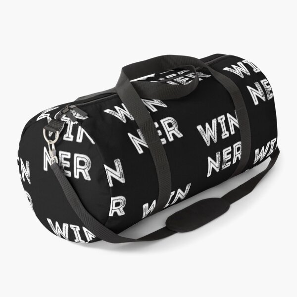 Item preview, Winner All Caps Rough Text Design Positivity Motivation Workout designed and sold by BoomDesignsUS.