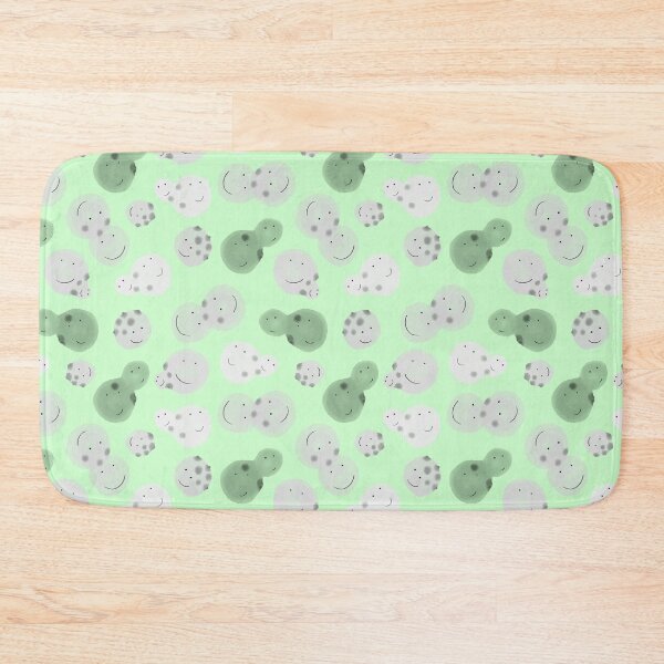 Item preview, Cute Watercolor Baker's Yeast in Grey on Green designed and sold by fogoosherie.