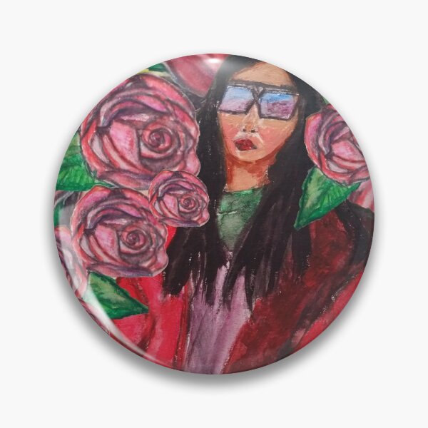 Item preview, A GIRL LOST IN ROSES  designed and sold by IvanaKada.