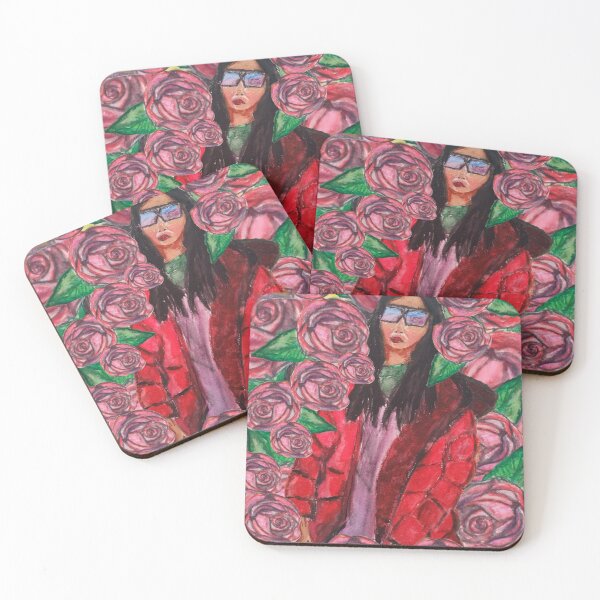 Item preview, A GIRL LOST IN ROSES  designed and sold by IvanaKada.