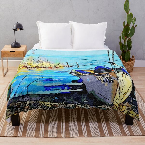 Item preview, Bracciano: boat on the water's edge designed and sold by Giuseppe Cocco.
