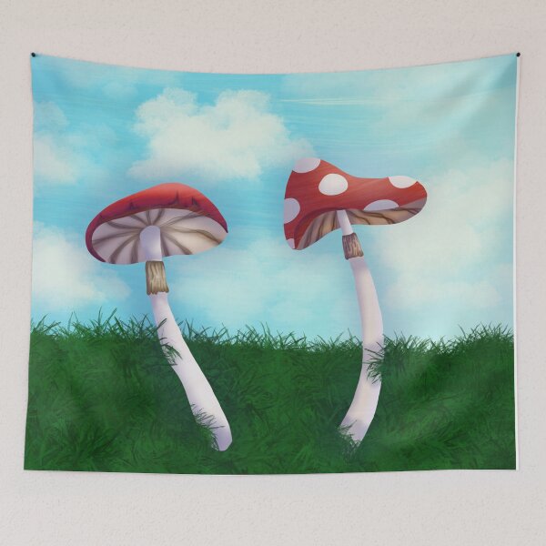 Item preview, Mushroom Scene designed and sold by Kristys-Chaos.