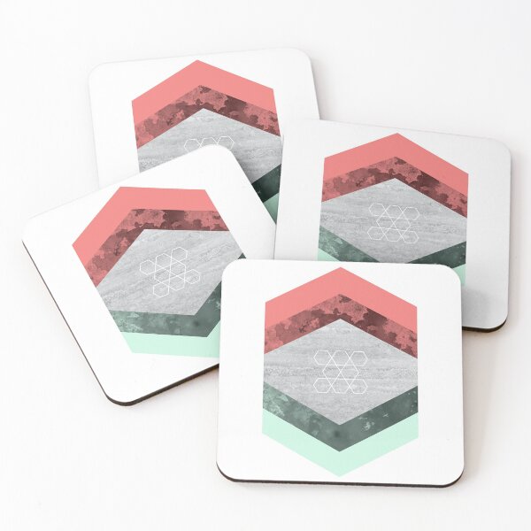 Item preview, Geometric Hexagons designed and sold by UrbanEpiphany.