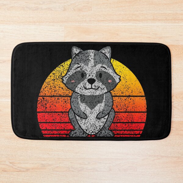 Item preview, Raccoon Distressed | Kawaii bear designed and sold by Trantor-Tees.