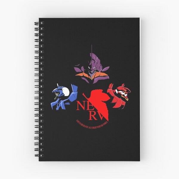 Item preview, Neon Gensis Evangelion - Three Eva's + NERV Logo designed and sold by BlakeRADcliff.