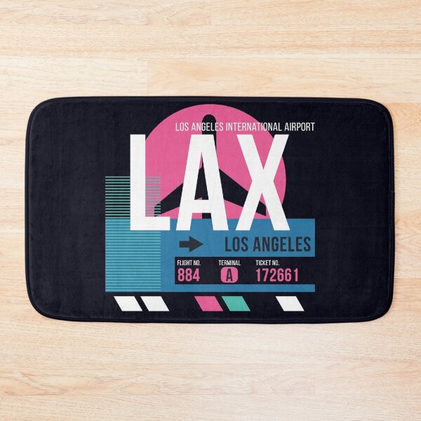 Item preview, Los Angeles, California (LAX) Airport Code Baggage Tag designed and sold by SLAG-Creative.