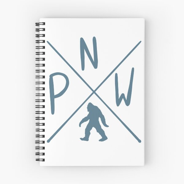 Item preview, Blue PNW Sasquatch designed and sold by AlkiCreationsCo.
