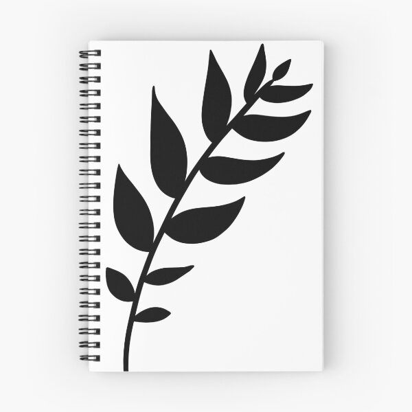 Item preview, Minimalist black leaf silhouette designed and sold by PaintPsd.