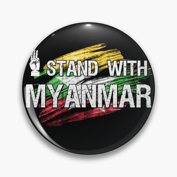 Item preview, I stand with myanmar designed and sold by Try-It.