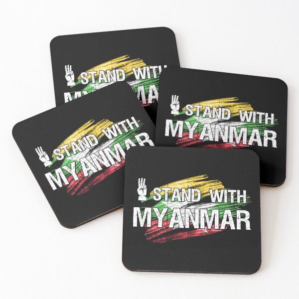 Item preview, I stand with myanmar designed and sold by Try-It.