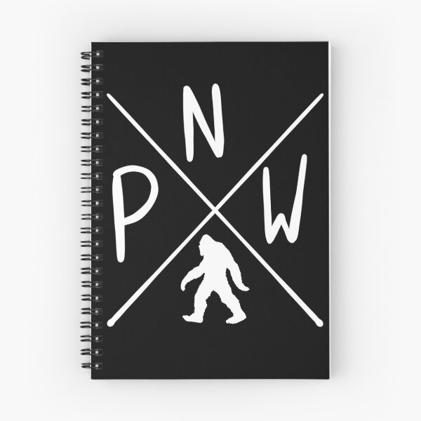 Item preview, White PNW Sasquatch Shirt designed and sold by AlkiCreationsCo.
