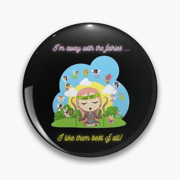 Item preview, Away With the fairies - Meditation design designed and sold by Imemewell.