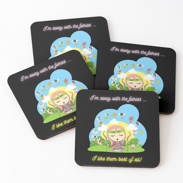 Item preview, Away With the fairies - Meditation design designed and sold by Imemewell.