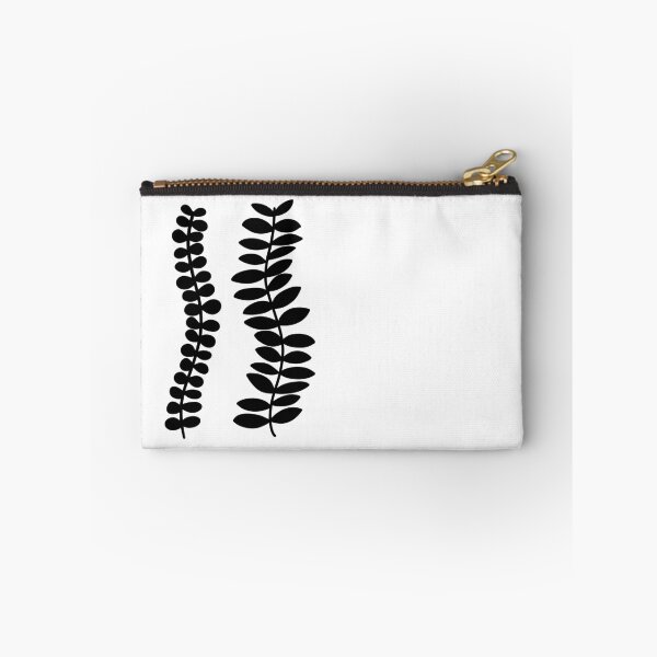 Item preview, 2 minimalist black leaves silhouette designed and sold by PaintPsd.