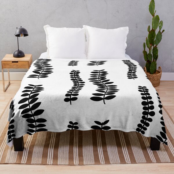 Item preview, 2 minimalist black leaves silhouette designed and sold by PaintPsd.