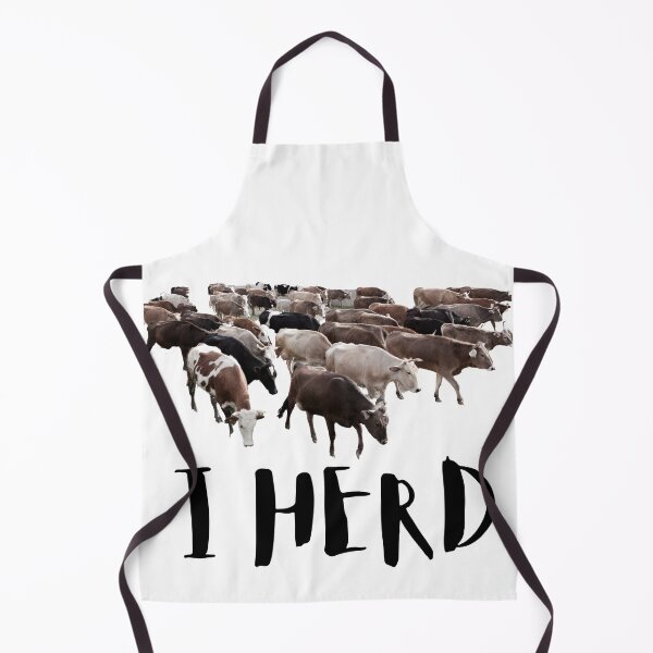 Item preview, I Herd. Cows. Cattle. Photo, Black Text designed and sold by JellyBeenzz.