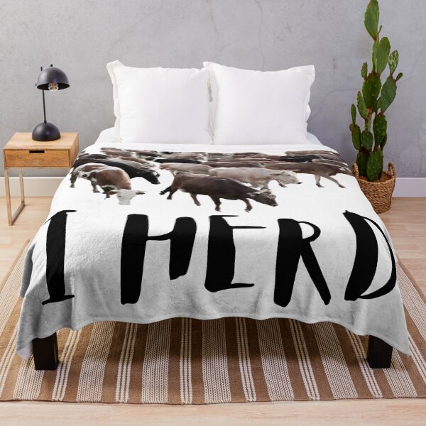 Item preview, I Herd. Cows. Cattle. Photo, Black Text designed and sold by JellyBeenzz.