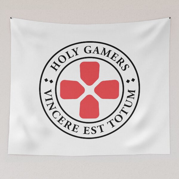 Item preview, HOLY GAMERS TEMPLAR LOGO | VINCERE EST TOTUM - TO WIN IS EVERYTHING  designed and sold by Vitsson.