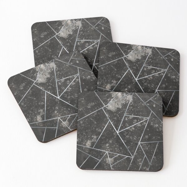 Item preview, Abstract Stone Black designed and sold by AmbienceArt.