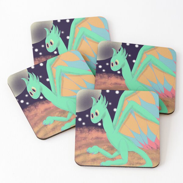Item preview, Forest Wyvern in the desert  designed and sold by UglyorchestraC.