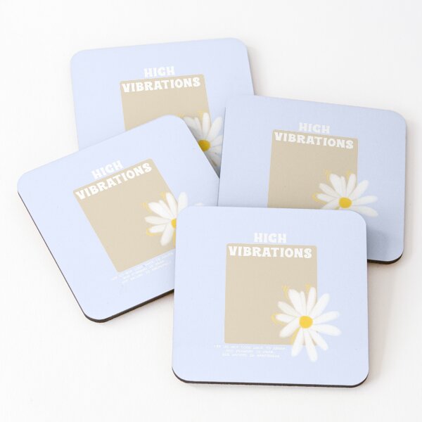 Item preview, High Vibrations, powder blue flower designed and sold by SoCindy.