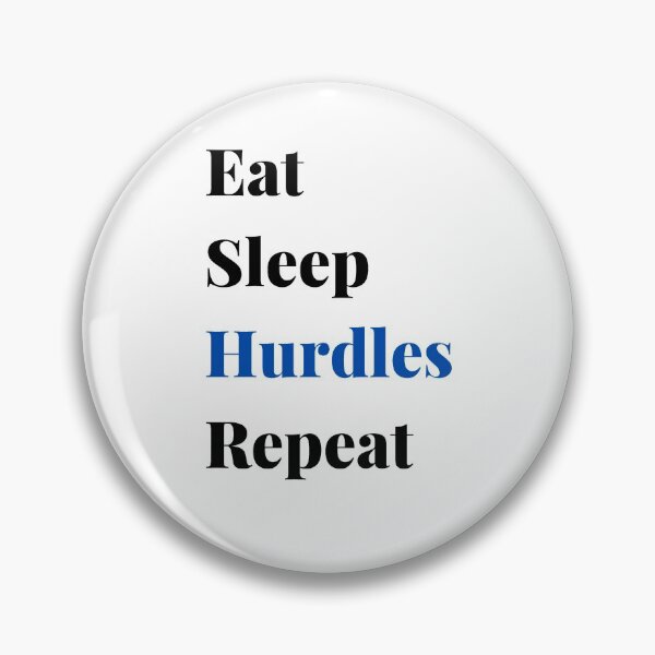 Item preview, Eat Sleep Hurdles Repeat designed and sold by RoaaMagic.