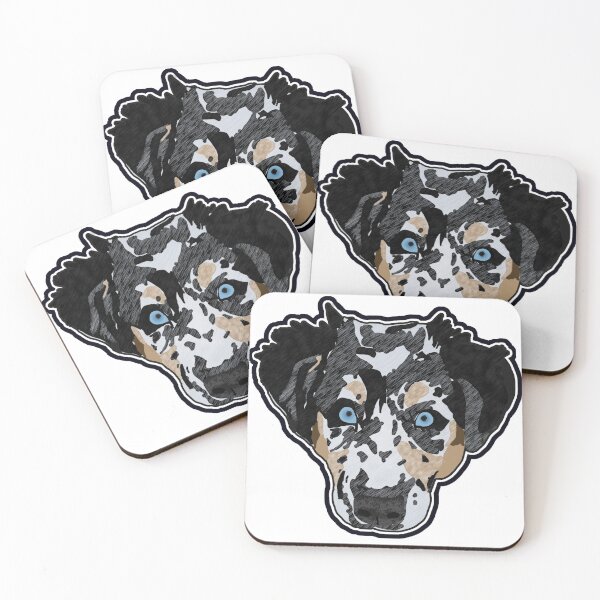 Item preview, Cru the Australian Shepherd designed and sold by moonmanwade.