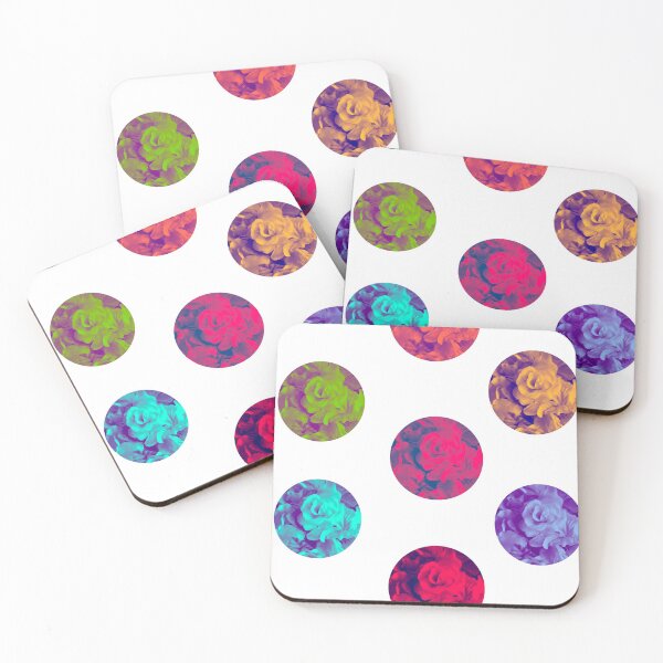 Item preview, Rainbow Rose Polka Dots Sticker Pack  designed and sold by Designs By YL.