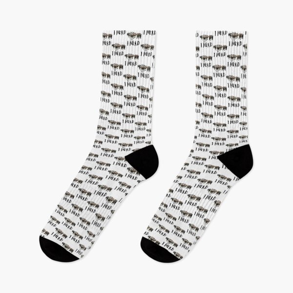 Item preview, I Herd. Cows. Cattle. Brown. Photo, Black Text designed and sold by JellyBeenzz.