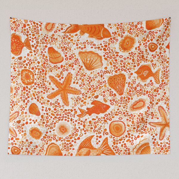 Item preview, Orange Fishes designed and sold by Carolina Diaz.