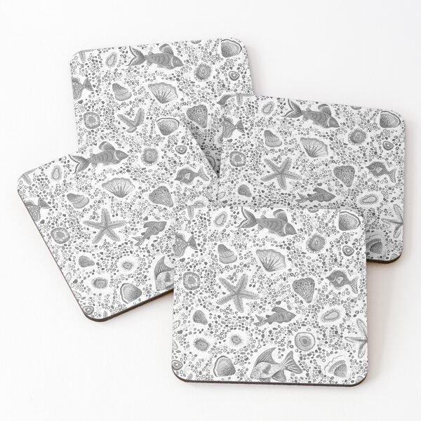 Item preview, Gray Fishes designed and sold by Carolina Diaz.