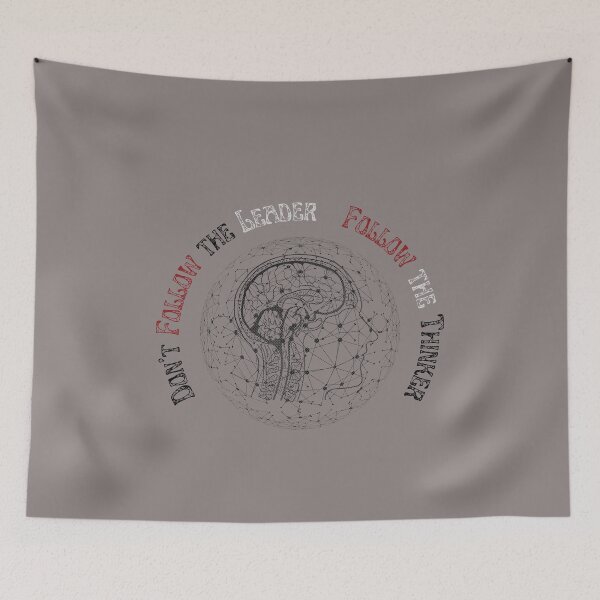 Item preview, Follow the Thinker designed and sold by Latorih10.