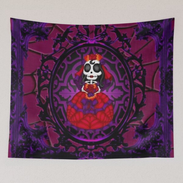 Item preview, Dia Del Los Muertos Bride (day of the dead) designed and sold by DuskWingArts.