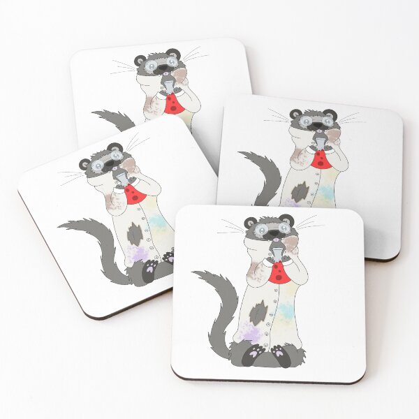 Item preview, Crazy scientists ferret  designed and sold by faolansforge.